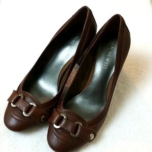 Nine West Leather Heels